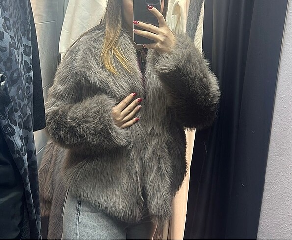 camel renk kürk