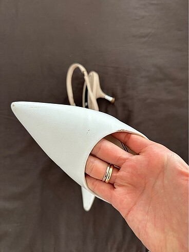 36 Beden beyaz Renk kitten heels