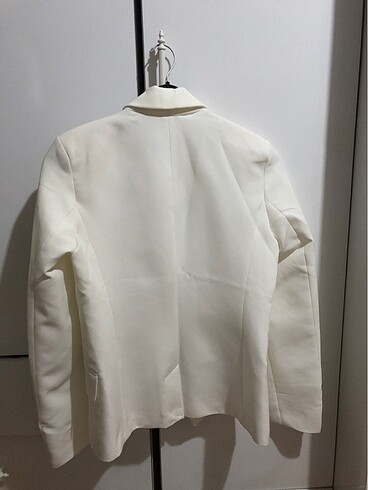 Defacto Beyaz blazer ceket