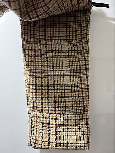 Bershka Kareli pantolon