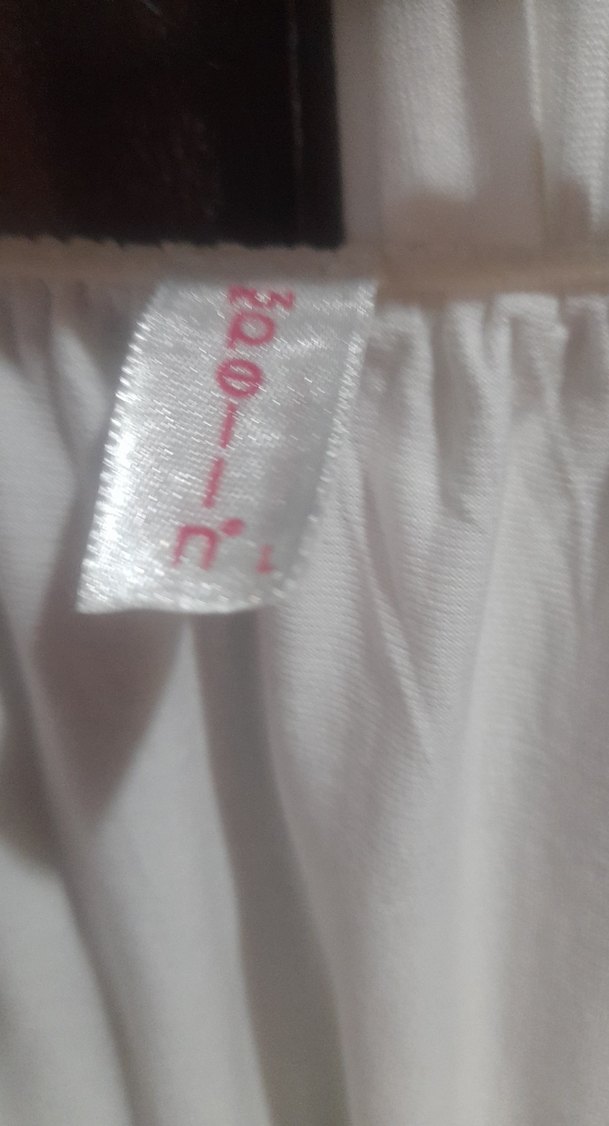 Uzun Kollu Beyaz Kadın Sabahlık - Görsel 5