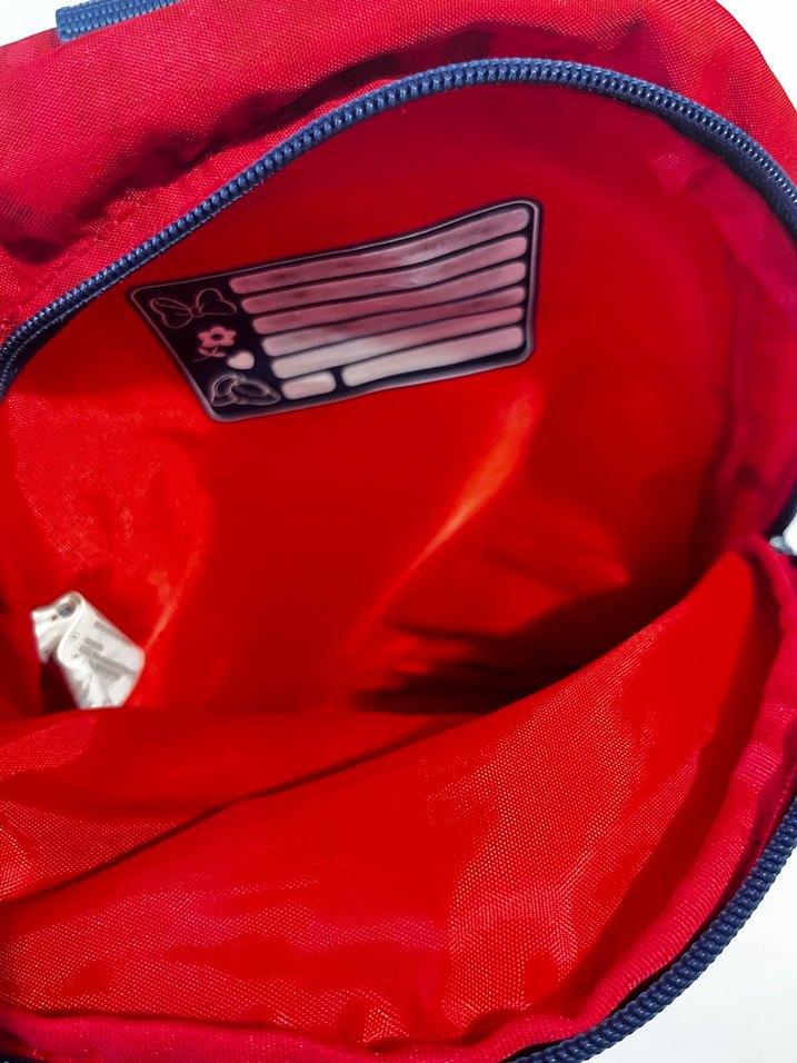 Kırmızı Minnie Mouse Çocuk Okul Çantası - Görsel 3
