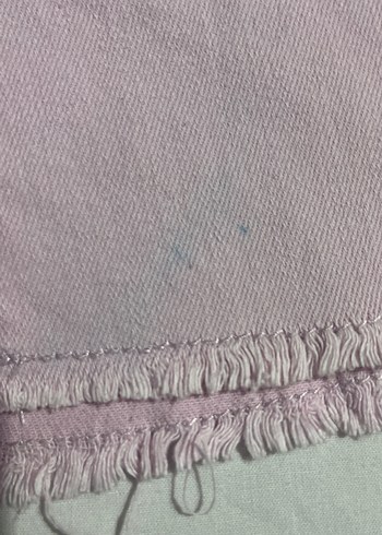 Kız Çocuk Pembe Denim Şort - Görsel 4
