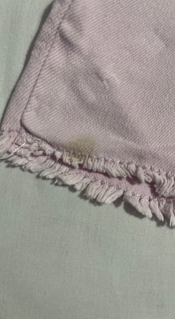 Kız Çocuk Pembe Denim Şort - Görsel 3