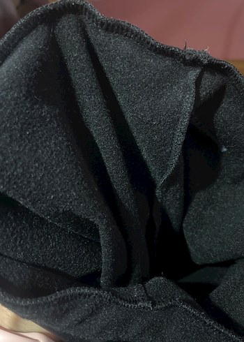 Siyah Deri Çocuk Tayt - Görsel 2