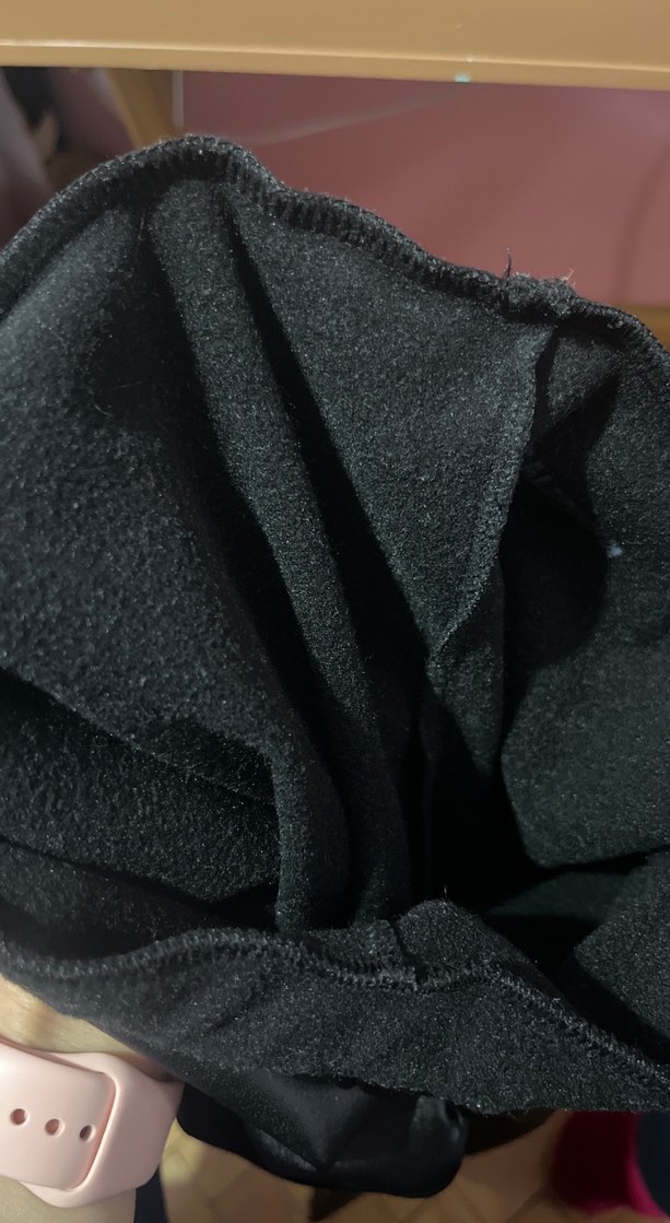 Siyah Deri Çocuk Tayt - Görsel 2