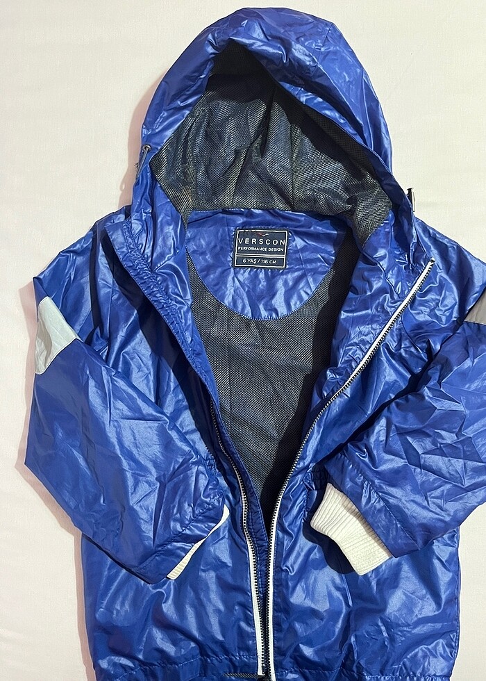 Verscon Çapa Lacivert Yağmurluk Unisex - Görsel 2