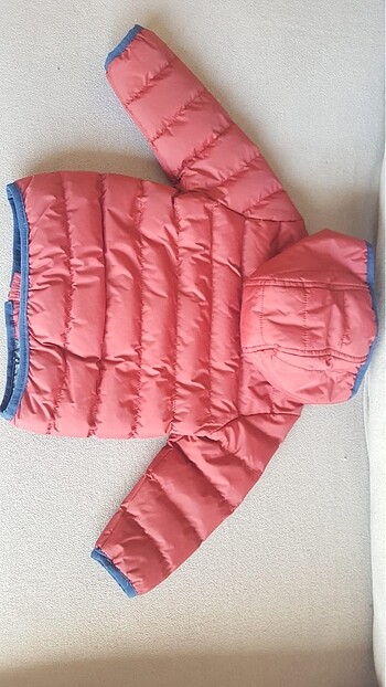 6-9 Ay Beden bordo Renk Erkek bebek mont