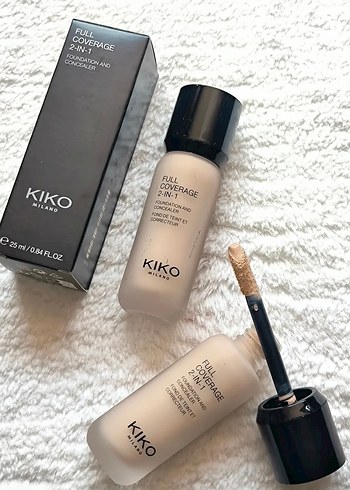 Kiko Milano Full Coverage 2'si 1 Arada Fondöten