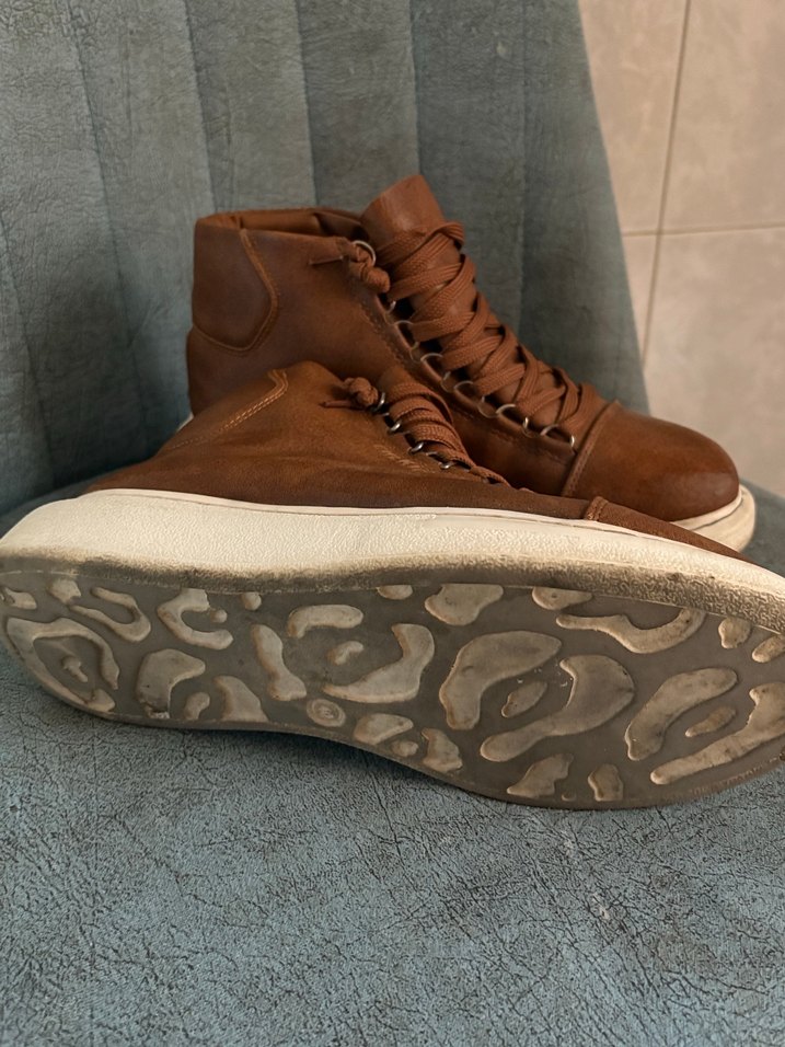 Kahverengi Süet Erkek Botları - Görsel 3