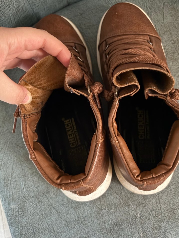 Kahverengi Süet Erkek Botları - Görsel 4