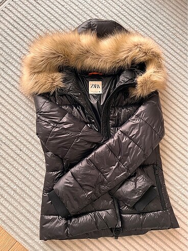 xs Beden siyah Renk COMFORTEMP® TERMAL YALITIMLI KAPITONE ZARA MONT