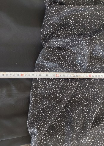 Koron Puantiyeli Pilili Midi Etek - Görsel 9