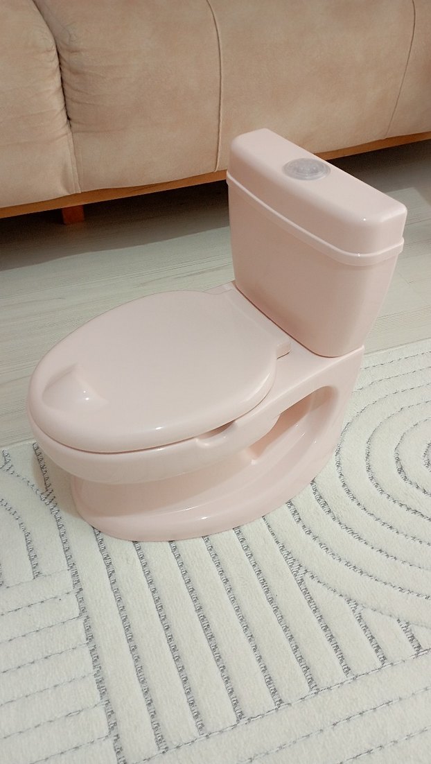 Pembe Eğitici Çocuk Klozet - Görsel 2