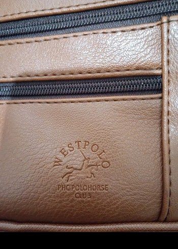 deri Kahverengi Erkek Omuz Çantası - Görsel 4