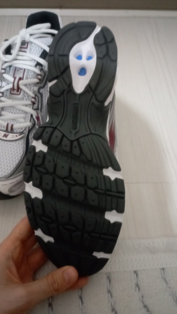 New Blance Erkek Beyaz Gri Bağcıklı Spor Ayakkabı - Görsel 4