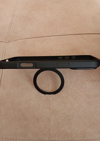 Tokalı Siyah Normcore Telefon Kılıfı - Görsel 2