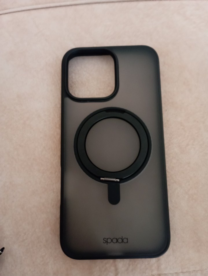 Tokalı Siyah Normcore Telefon Kılıfı - Görsel 4