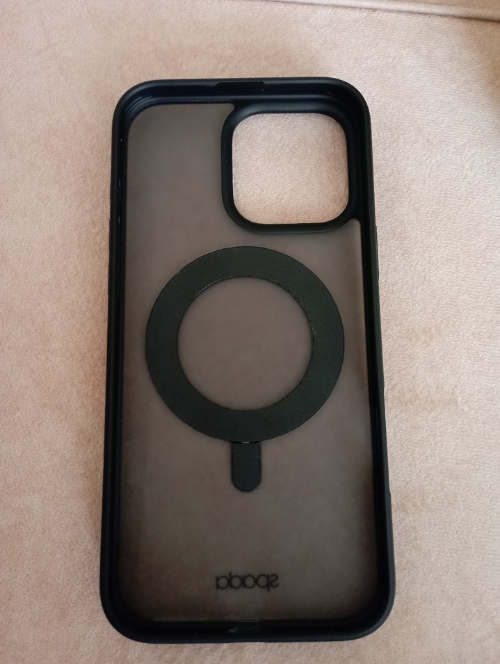 Tokalı Siyah Normcore Telefon Kılıfı - Görsel 3