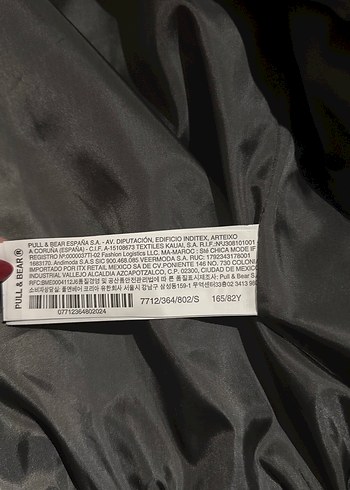 Gri Düz Çizgili Kadın Midi Ceket - Görsel 4