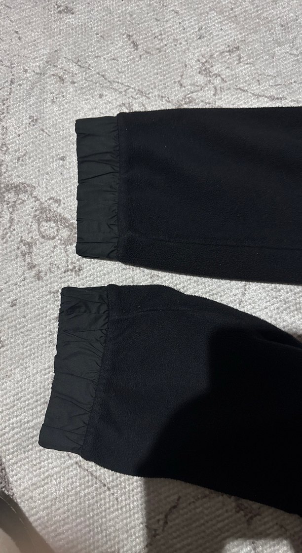 Kadın Siyah Yumoş Kumaş Rahat Eşofman Altı - Görsel 3