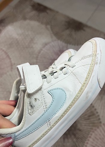 Beyaz Nike orjinal çocuk sneakers