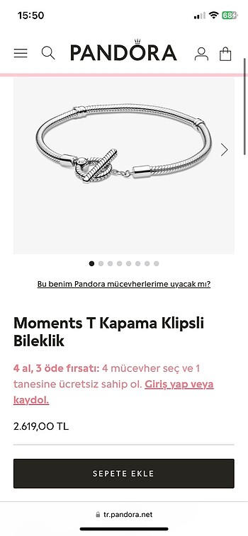 Pandora Bileklik