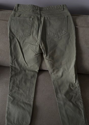 Trendyolmilla Çağla Yeşili Yüksek Bel Mom Jean - Görsel 3