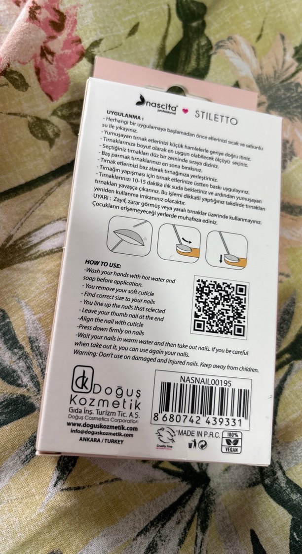 Nascita Takma Tırnak Seti - Görsel 2