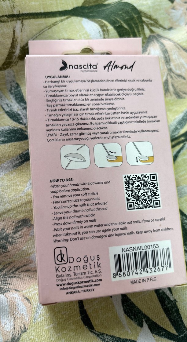 Nascita Takma Tırnak Seti - Görsel 2