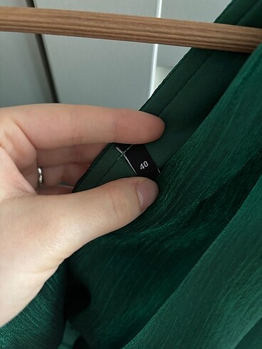40 Beden Trendyolmilla Zümrüt Yeşili Abiye Elbise