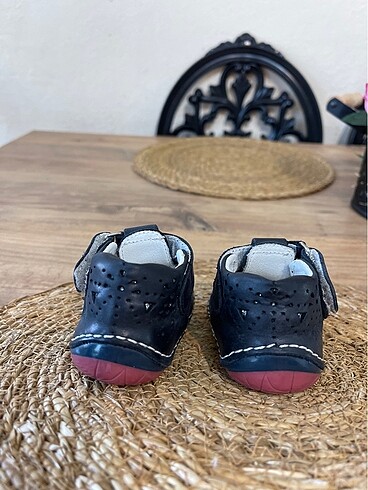 19 Beden siyah Renk Ortopedik ve deri ilk adım ayakkabısı