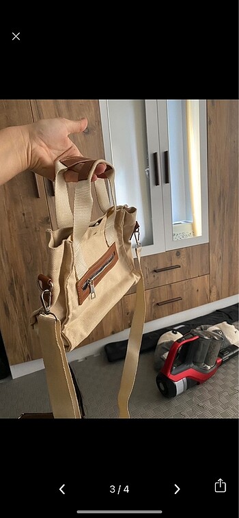 Beden camel Renk PULL&BEAR ASKILI ÇANTA