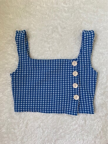 Koton EKOSELİ CROP ÜST