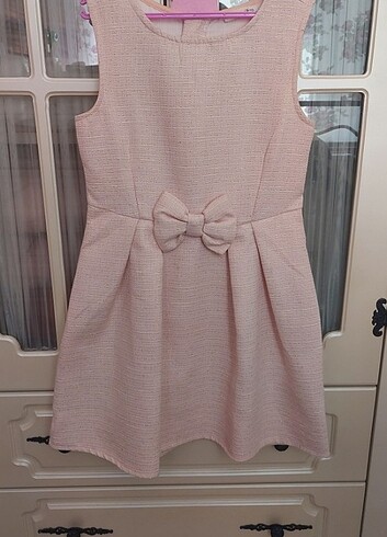 Koton Kids KOTON KİDS PEMBE KIZ ÇOCUK ELBİSE 9-10 Y
