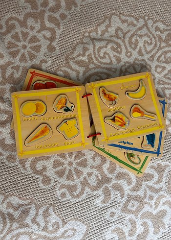 Renkli Eğitici Ahşap Bulmaca Oyuncak - Görsel 4