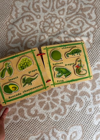 Renkli Eğitici Ahşap Bulmaca Oyuncak - Görsel 3