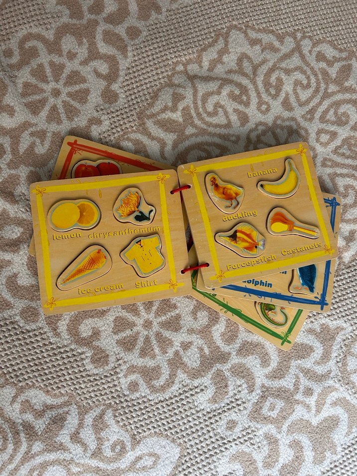 Renkli Eğitici Ahşap Bulmaca Oyuncak - Görsel 4