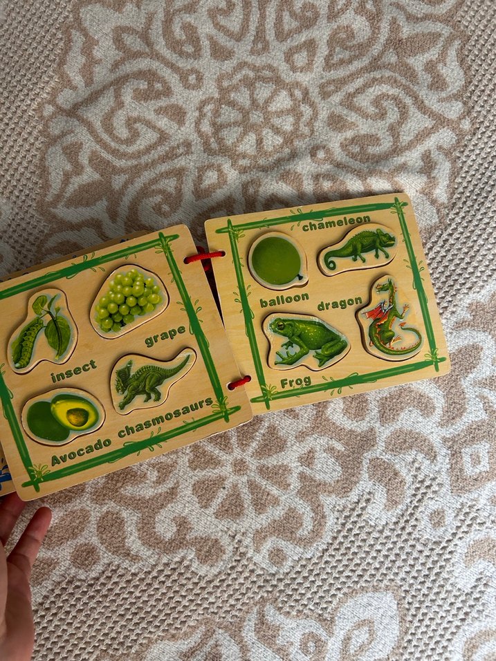 Renkli Eğitici Ahşap Bulmaca Oyuncak - Görsel 3