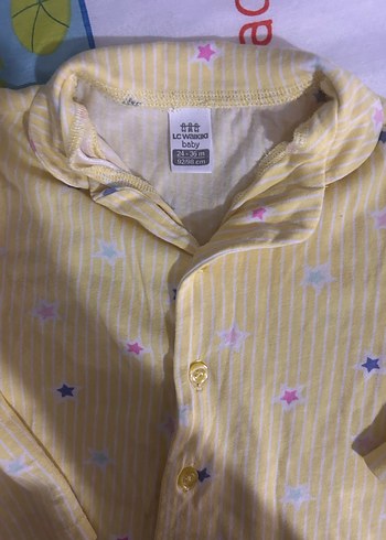 Sarı Uzun Kollu Bebek Kız Takımı - Görsel 6