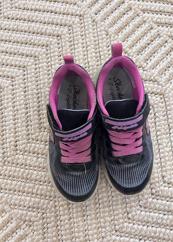 Kız Çocuk Pembe Gri Spor Ayakkabı - Görsel 2