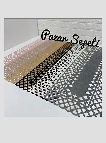 Lazer Çift Taraflı Kadife Runner (120x35cm)