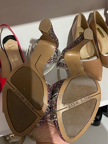 Zara Nine west abiye topuklu sandalet
