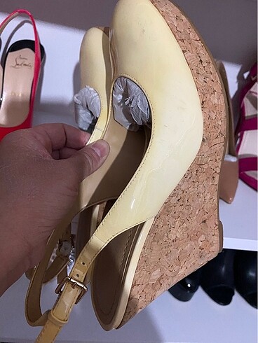 37 Beden Nine west dolgu topuk