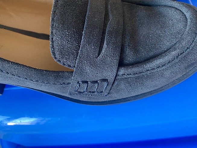 37 Beden gri Renk Oxford loafer casual ayakkabı