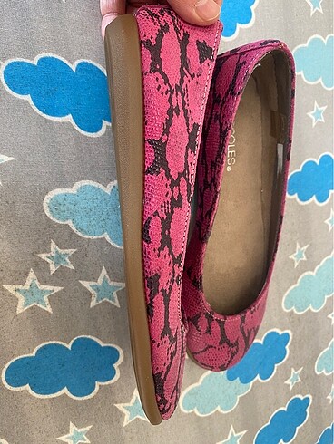 37 Beden pembe Renk Aeresoles marka tam ortopedik babet