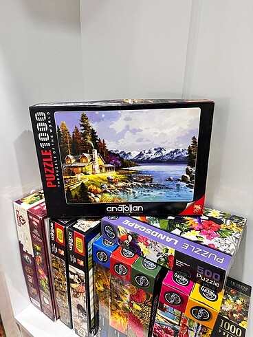 Beden Renk Puzzle yapboz setleri
