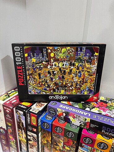 Beden Puzzle yapboz setleri