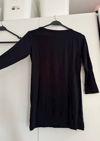 Siyah Uzun Kollu Tişörtü - Görsel 3