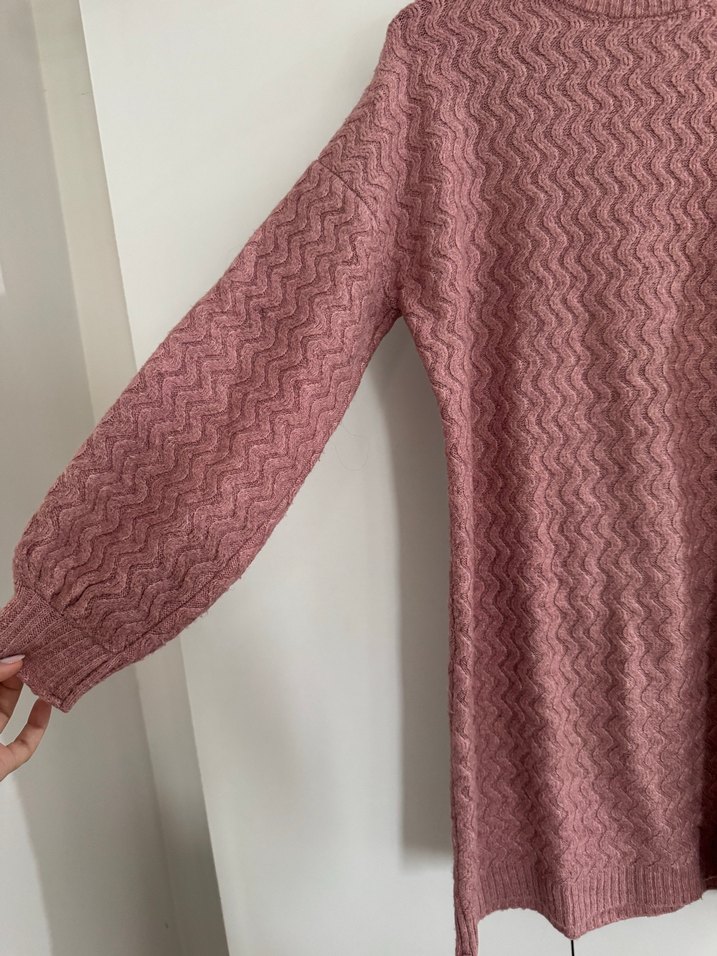 Pembe bol elbise - Görsel 2